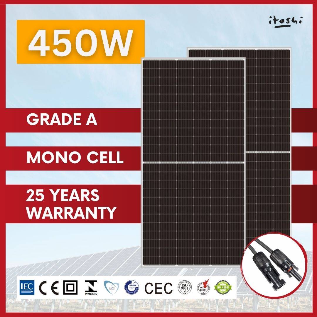 Solar Panel 450W Mono Cell Off Grid Solar System