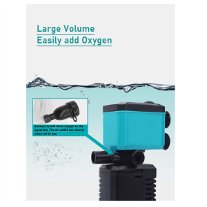 EBANG 3 In 1 Filter Oxygen Pump Aquarium  EB-P2