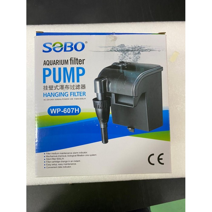 SOBO WP303H WP606H WP607H Aquarium Hang on Filter